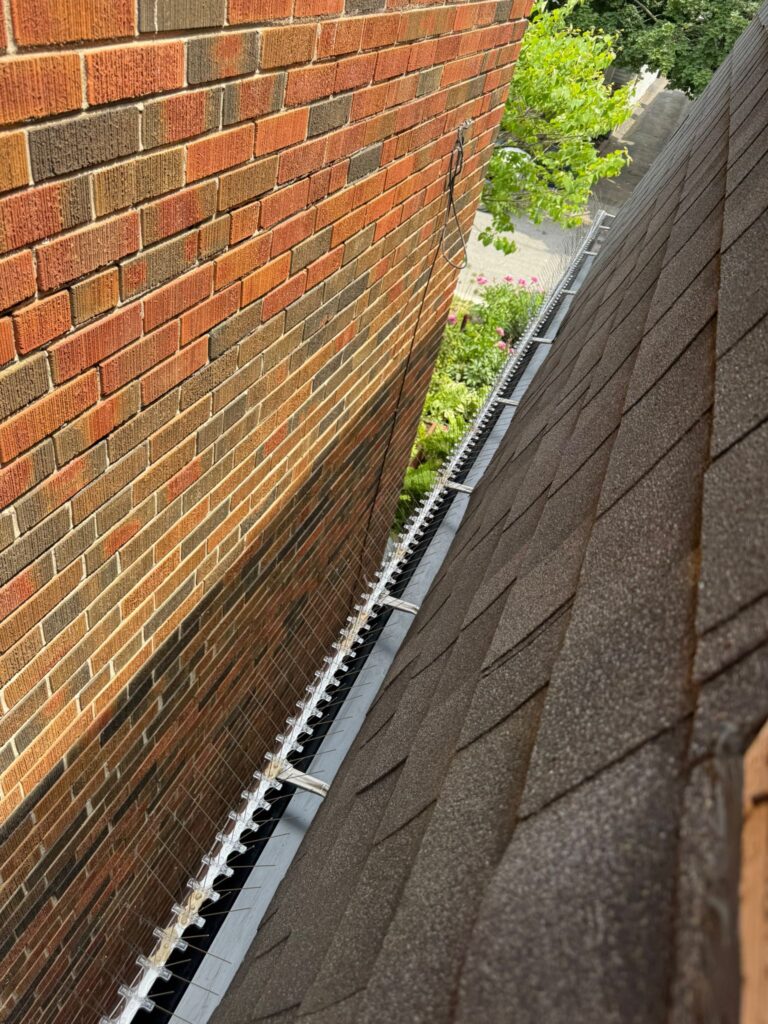 Completed spike installation East York Toronto